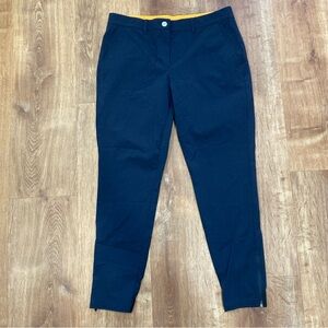 Macade Golf Pants Womens 33x28 Regular Blue Slim Fit Stretch Joggers Ankle Zip